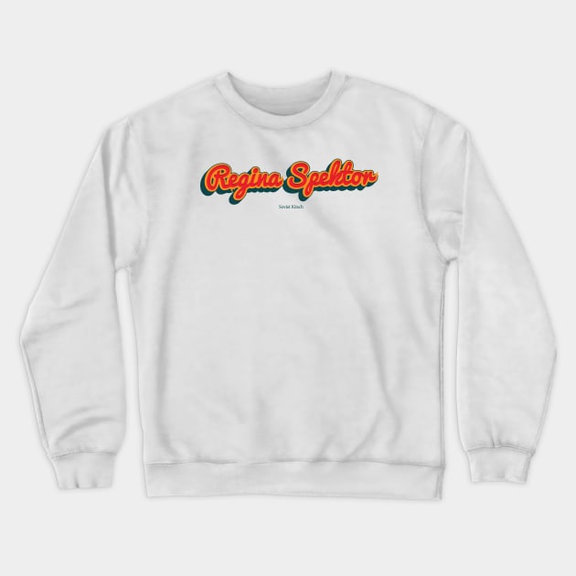 Regina Spektor Crewneck Sweatshirt by PowelCastStudio